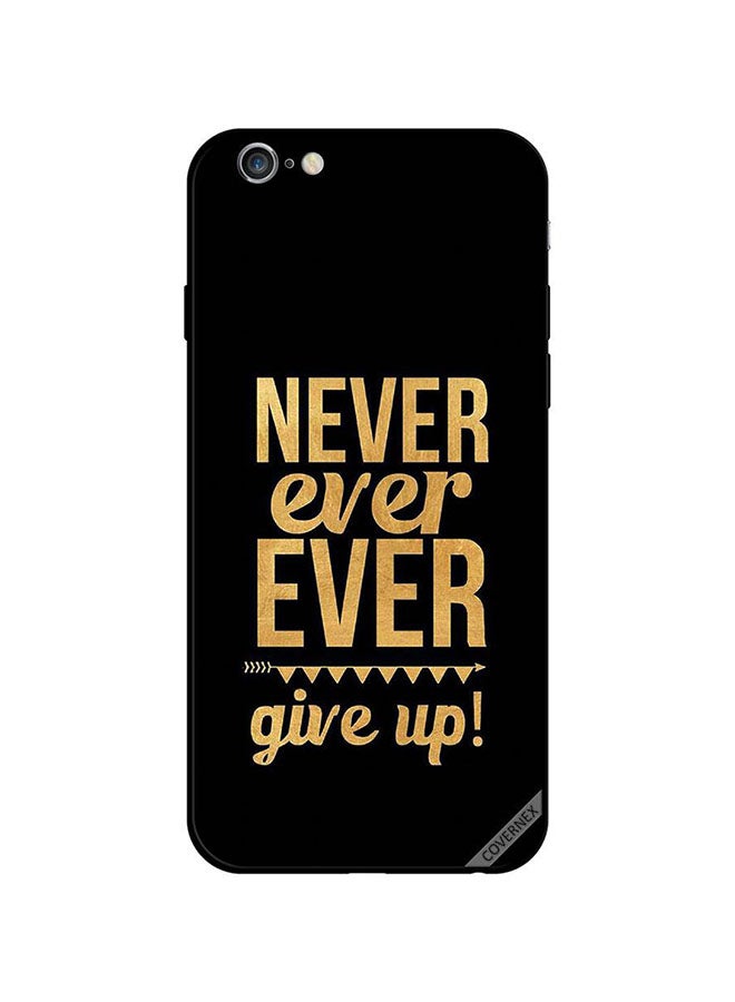 Covernex Protective Case Cover For Apple iPhone 6s Plus Black/Brown