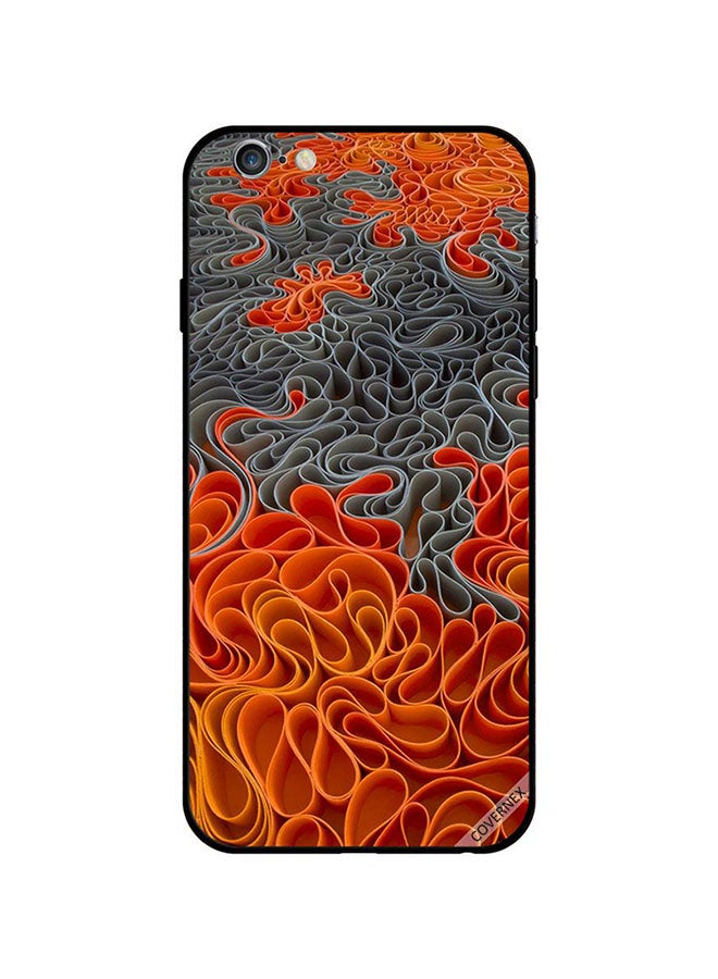 Covernex Protective Case Cover For Apple iPhone 6s Plus Grey/Orange