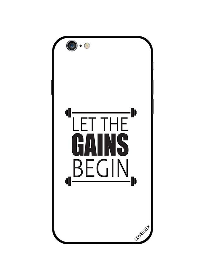 كوفرنيكس غطاء حماية واق لهاتف أبل آيفون 6s بلس أبيض/ أسود - Image 1