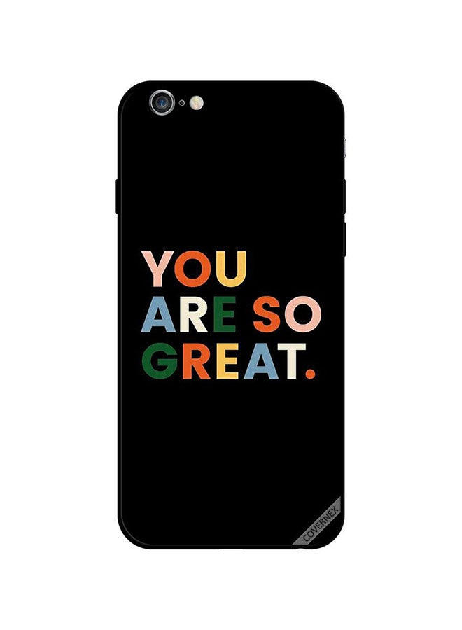 كوفرنيكس غطاء حماية واق لهاتف أبل آيفون 6s بلس أسود - Image 1