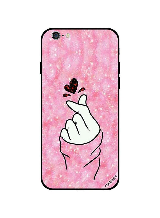 كوفرنيكس غطاء حماية واق لهاتف أبل آيفون 6s بلس وردي / أبيض / أسود - Image 1