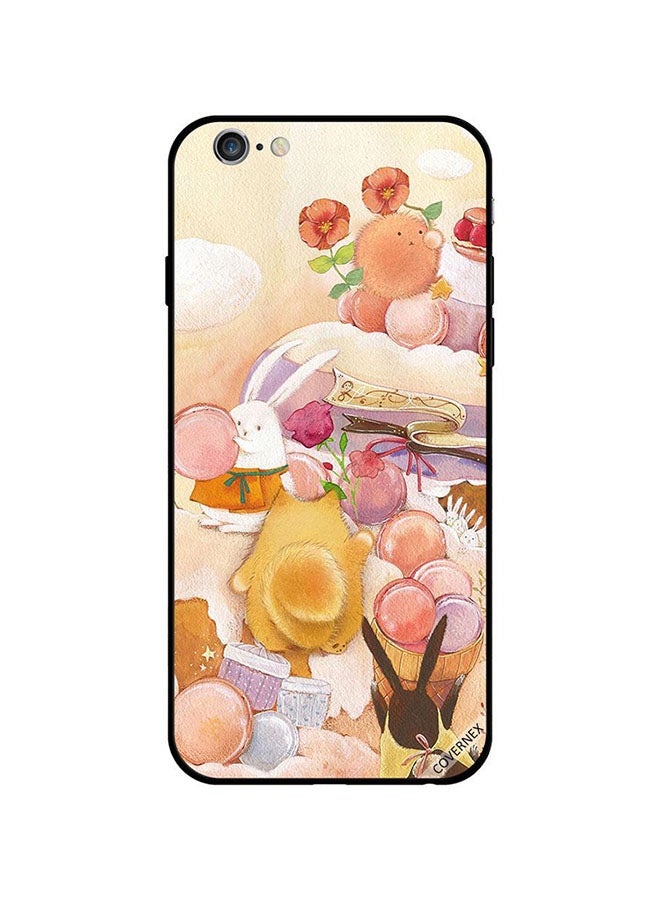 Covernex Apple iPhone 6 Plus Protective Case Cover Printed Featuring Bunnies Fun DESIGN_0011 - Image 1