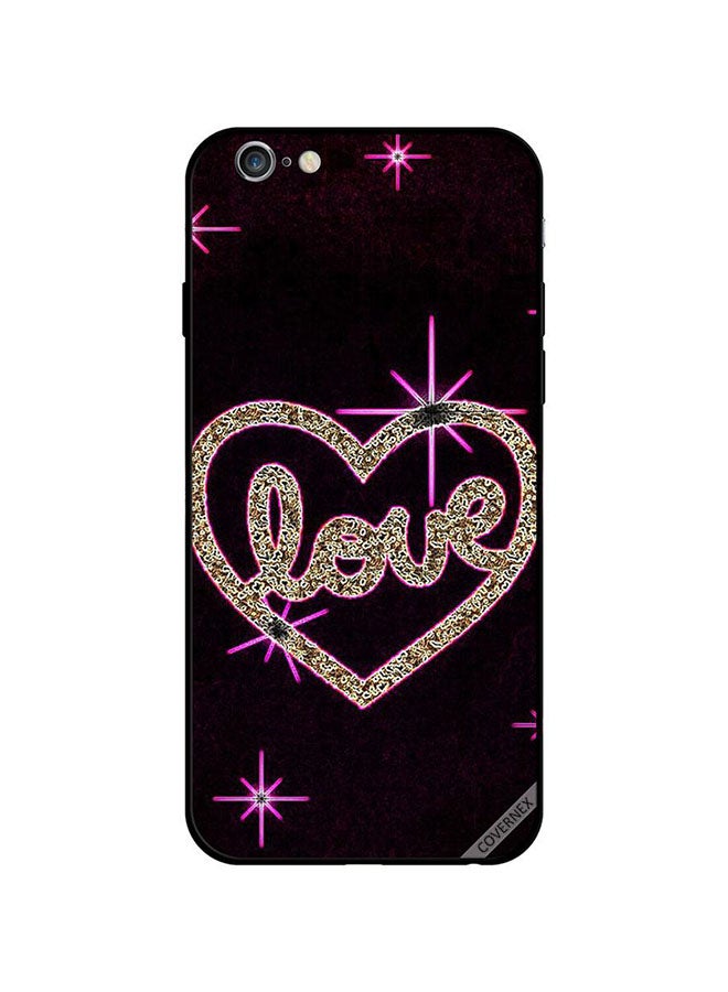 Covernex Protective Case Cover For Apple iPhone 6 Plus Black/Gold/Purple