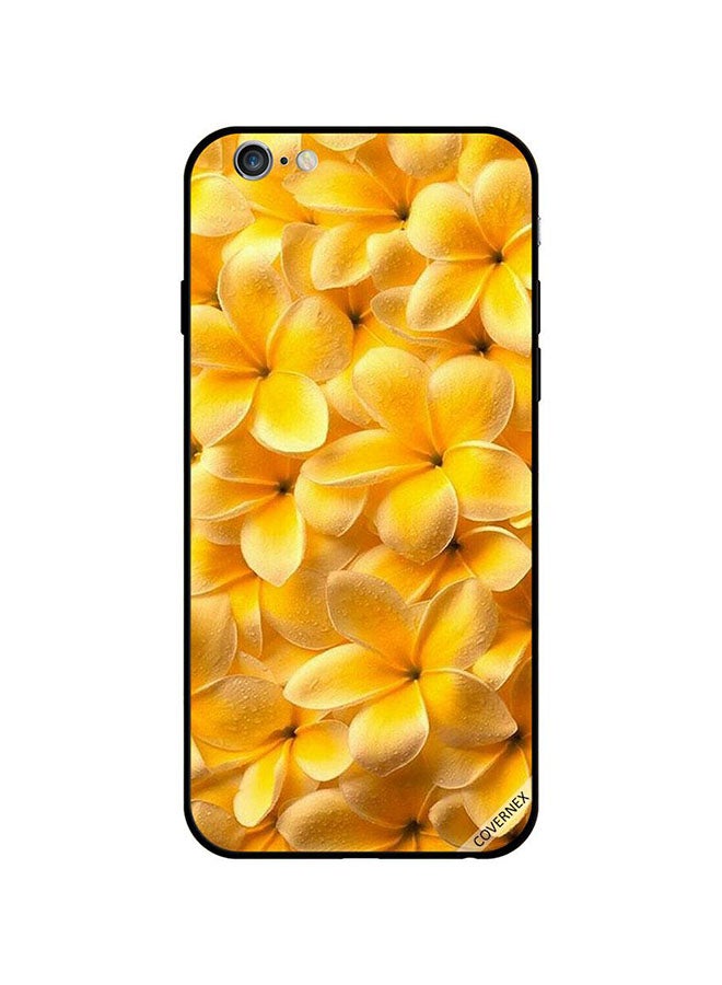 Covernex Apple iPhone 6 Plus Protective Case Cover Printed Featuring Yellow Flowers DESIGN_0320 - Image 1