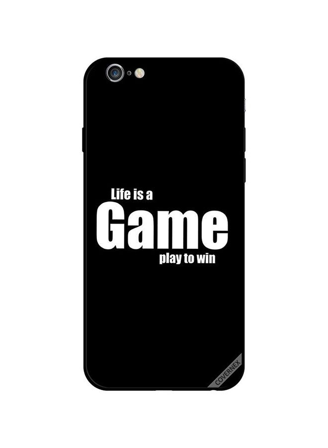 كوفرنيكس غطاء حماية واق لهاتف أبل آيفون 6 بلس أسود/ أبيض - Image 1