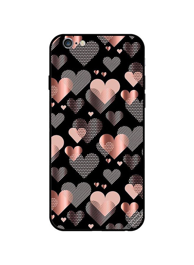 كوفرنيكس غطاء حماية واق لهاتف أبل آيفون 6 بلس ذهبي وردي/رمادي/أسود - Image 1