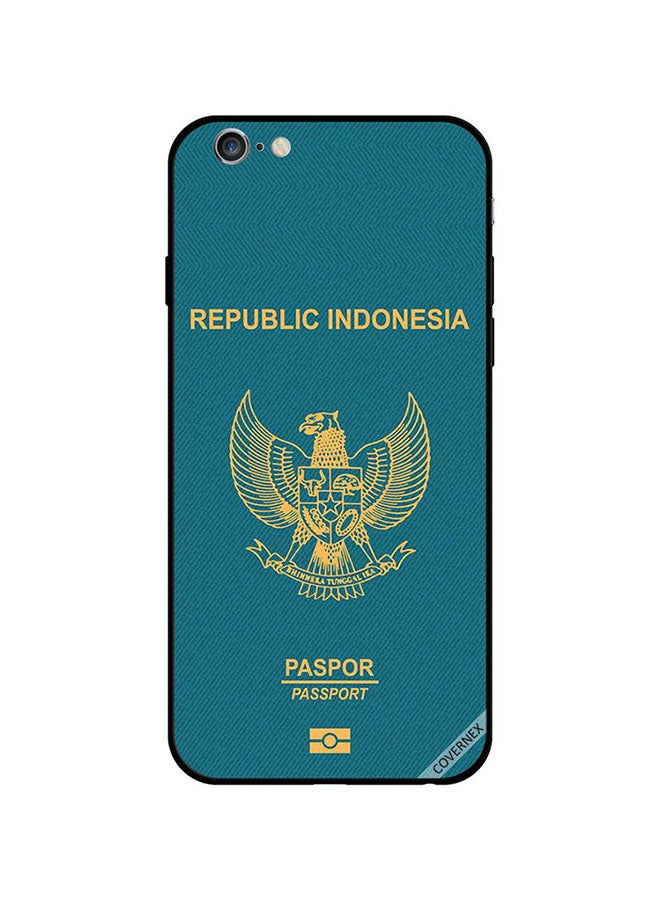 Covernex Apple iPhone 6 Plus Protective Case Cover Printed Featuring Indonesia Passport DESIGN_0803 - Image 1