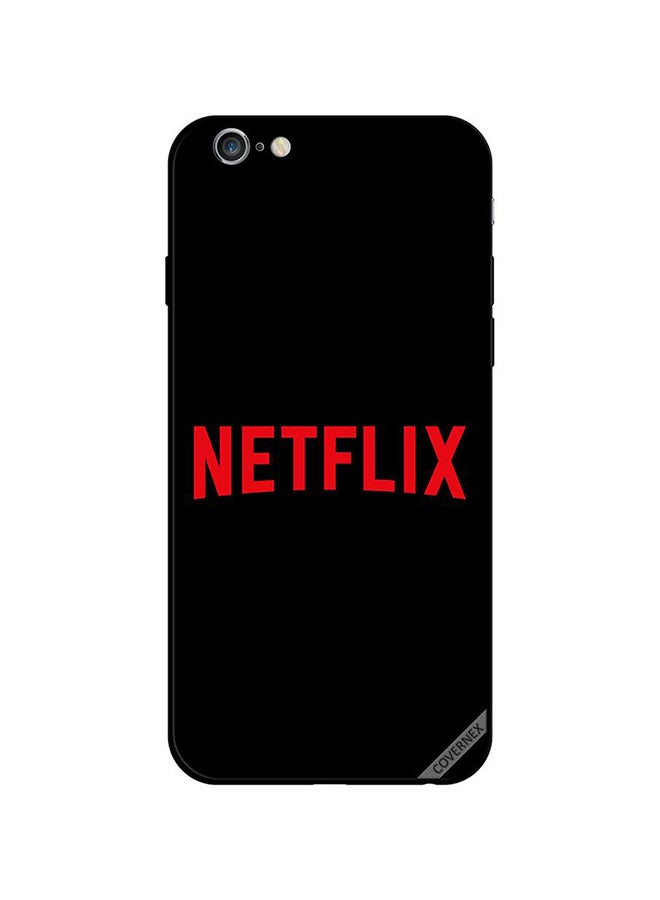 Covernex Protective Case Cover For Apple iPhone 6s Plus Black/Red