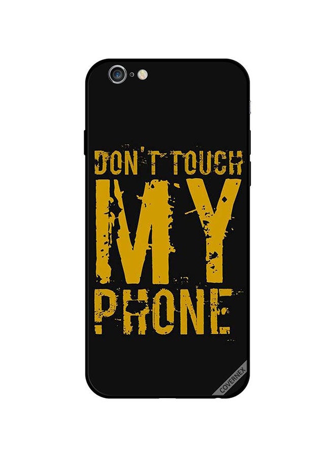 Covernex Protective Case Cover For Apple iPhone 6s Plus Black/Yellow