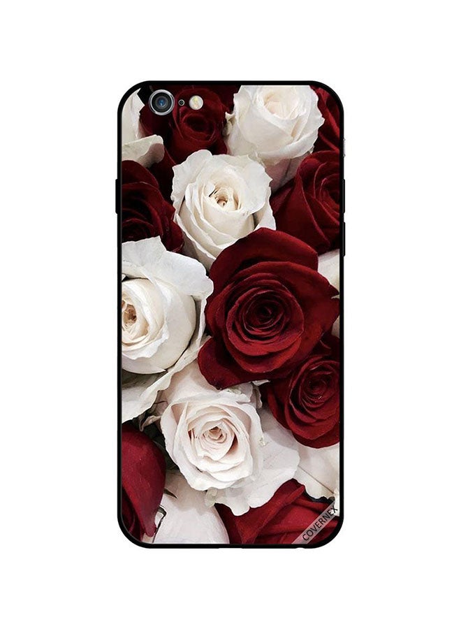 Covernex Protective Case Cover For Apple iPhone 6s White/Red