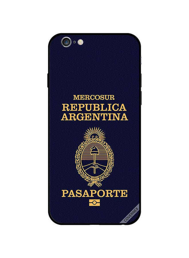 كوفرنيكس غطاء حماية واق لهاتف أبل آيفون 6s أزرق/بني - Image 1