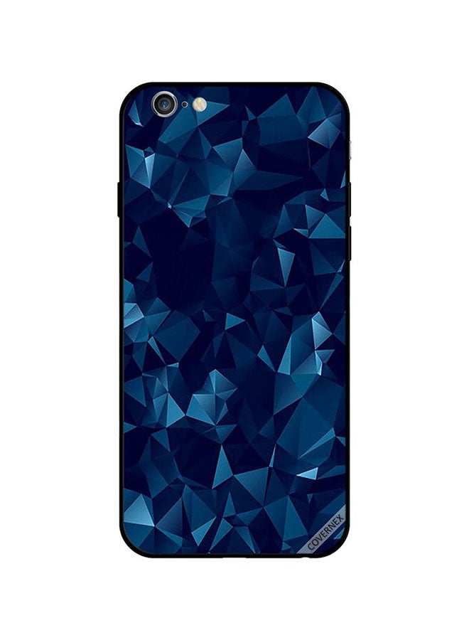 Covernex Apple iPhone 6s Protective Case Cover Printed Featuring Mosaic Background Blue DESIGN_0917 - Image 1