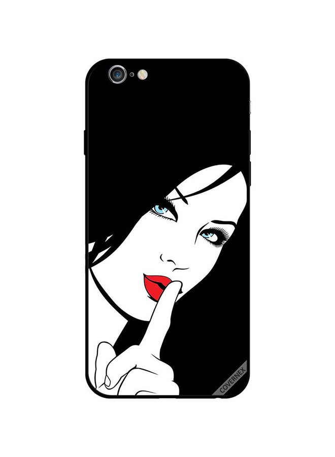 Protective Case Cover For Apple iPhone 6s Black/White/Red