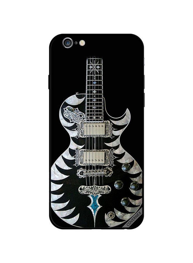 Covernex Apple iPhone 6s Protective Case Cover Printed Featuring B&W Guitar DESIGN_0723 - Image 1
