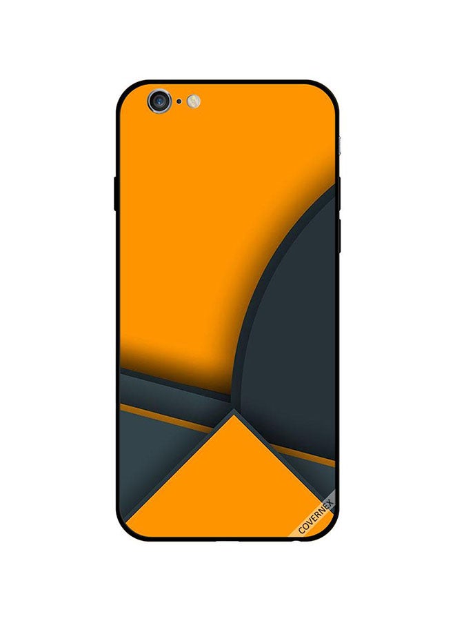 كوفرنيكس غطاء حماية واق لهاتف أبل آيفون 6s أصفر/ رمادي داكن - Image 1