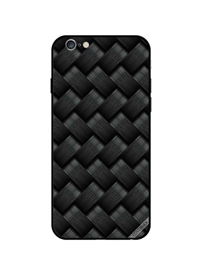 Covernex Apple iPhone 6s Protective Case Cover Printed Featuring Black Strips Pattern DESIGN_0978 - Image 1