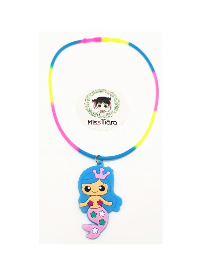 MissTiara 5-Piece Cartoon Design Silicone Wristband Ring Set 15x17x2cm  - Image 2