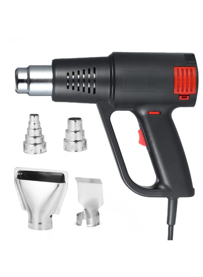 Generic Electric Hot Air Gun Black 27.5 x 7.5 x 26cm  - Image 3