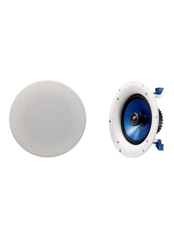 YAMAHA 2-Piece In-Ceiling Speaker Set NS-IC800 White  - Image 1
