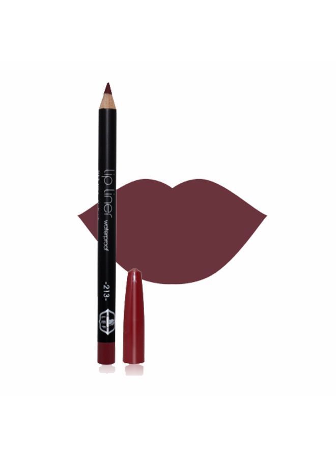 ليف محدد شفاه مقاوم للماء أحمر - Image 2