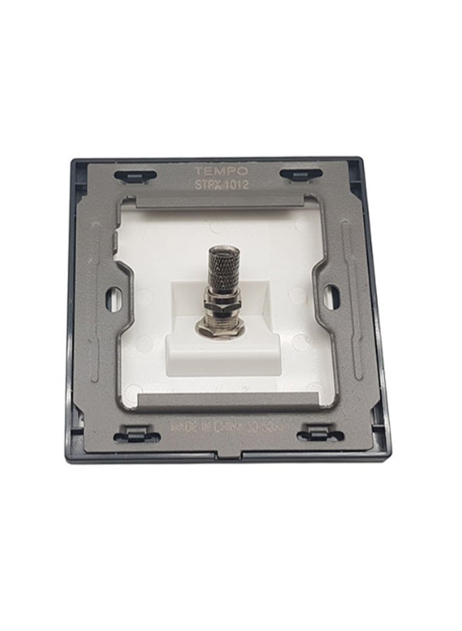 TEMPO Satellite Wall Socket White 7x7cmcm  - Image 3