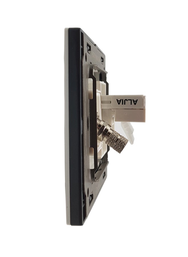 Standard Telephone/Satellite Socket White 7x7cmcm
