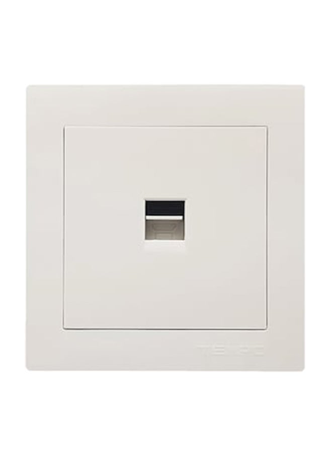 تمبو مقبس منفذ كمبيوتر أبيض 7x7cmØ³Ù†ØªÙŠÙ…ØªØ± - Image 1