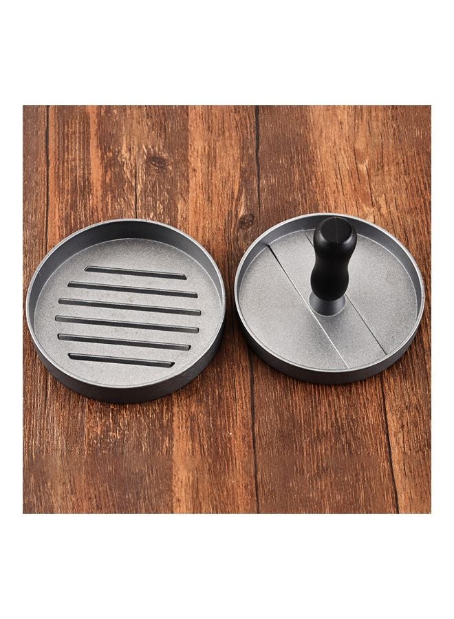 Non-Stick Burger Press Silver 11x9.50x9.50cm - Image 4