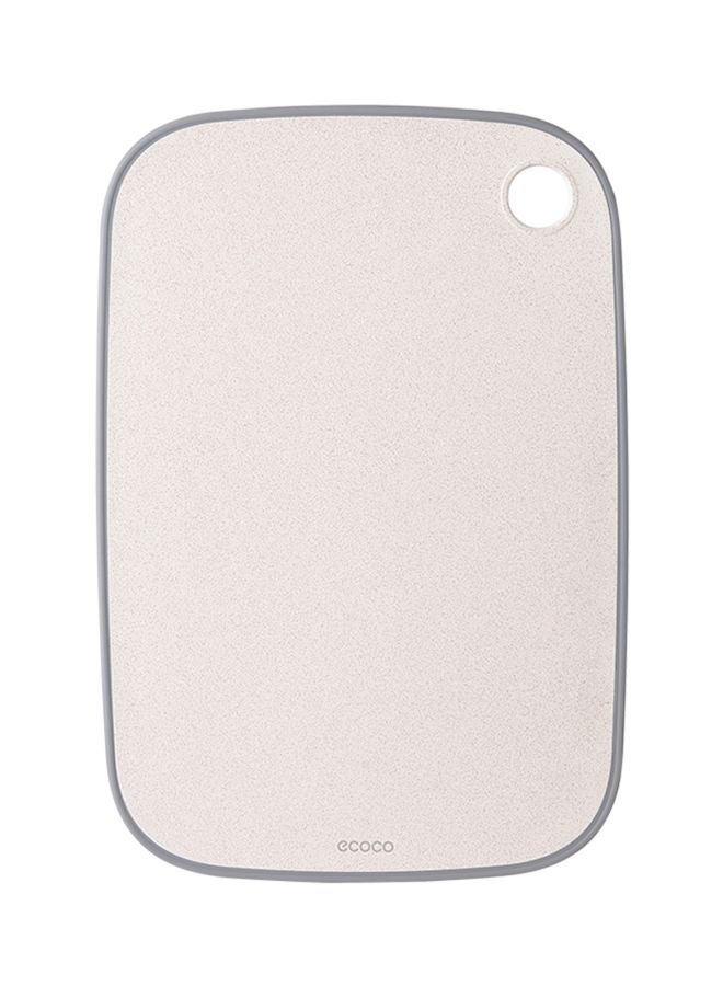 Rectangular Cutting Board With Hanging Hole Beige/Grey 41x1x28cm  - Image 1