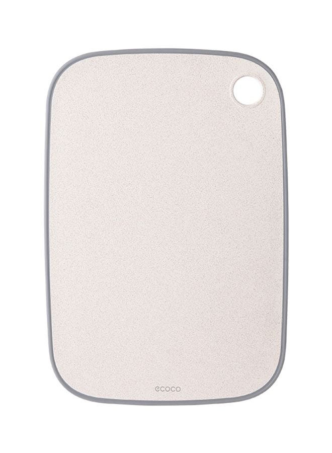 Rectangular Cutting Board With Hanging Hole Beige/Grey 37x0.90x25.50cm  - Image 1