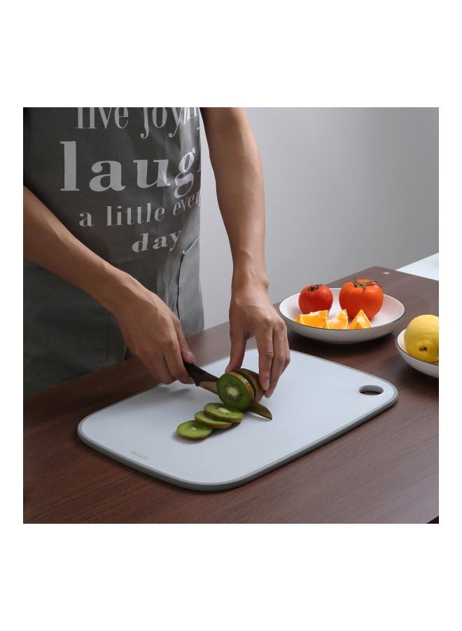 Rectangular Cutting Board With Hanging Hole Beige/Grey 33x0.80x22.50cm  - Image 4