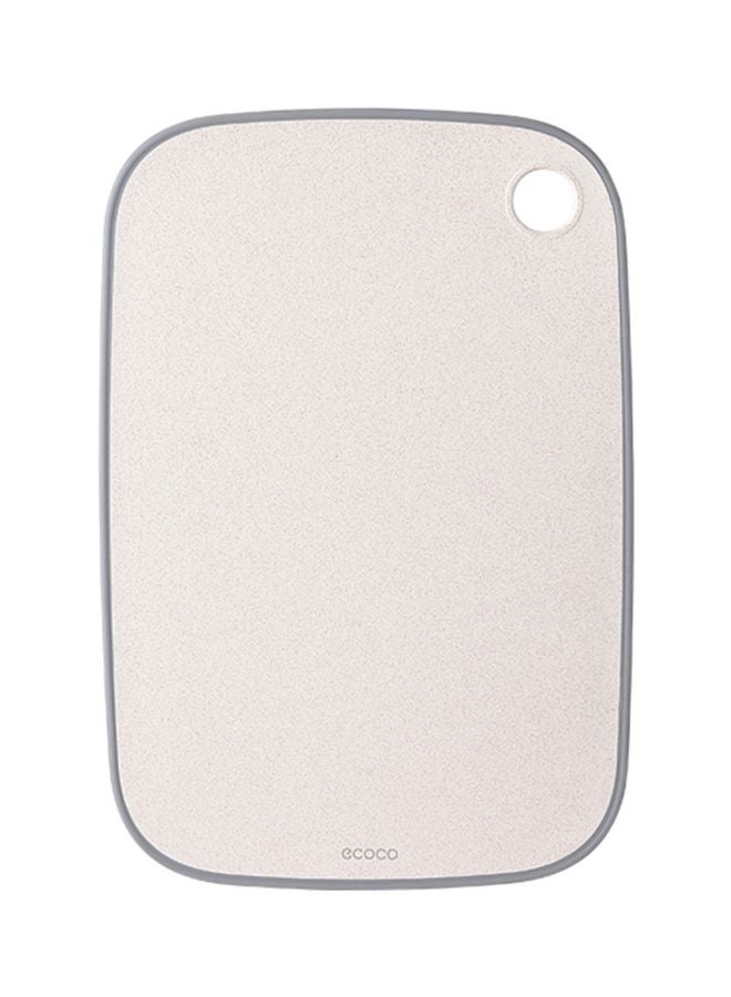 Rectangular Cutting Board With Hanging Hole Beige/Grey 33x0.80x22.50cm  - Image 1