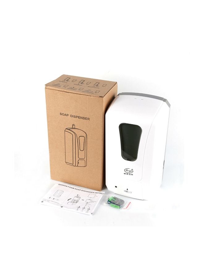 Forge Touchless Soap Dispenser White/Black 1000ml  - Image 2