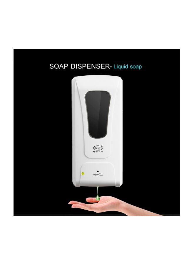 Forge Touchless Soap Dispenser White/Black 1000ml  - Image 3