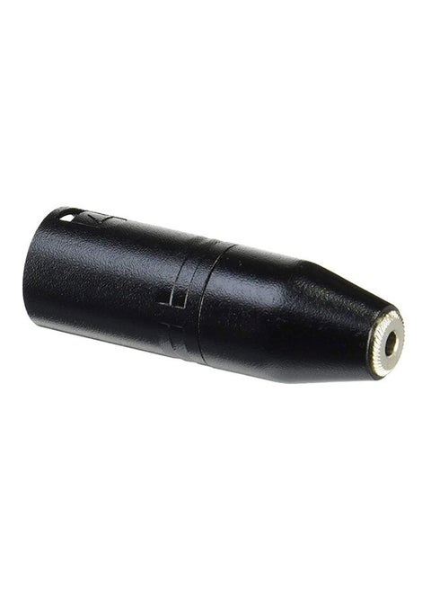 Minijack To XLR Adaptor Black