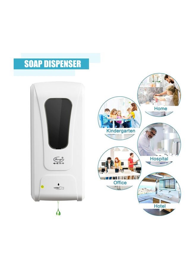 Forge Touchless Soap Dispenser White/Black 1000ml  - Image 4