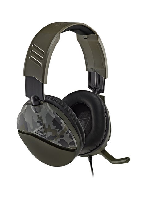 Recon 70 Camo Green Gaming Headset for Xbox Series X|S, Xbox One, PS5, PS4, Nintendo Switch And PC