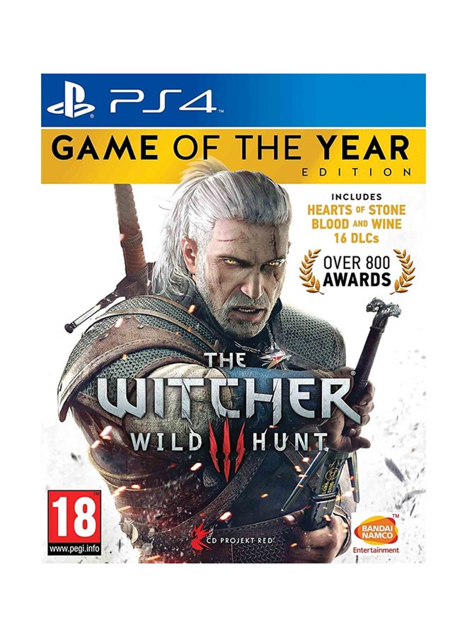 سي دي بروجكت ريد - لعبة The Witcher 3 : Wild Hunt - Game Of The Year Edition بنظام Pegi (النسخة العالمية) - role_playing - playstation_4_ps4 - Image 1