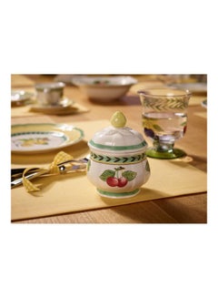 French Garden Fleurence Sugar Bowl White/Green/Pink - v1587022551/N36784626A_2