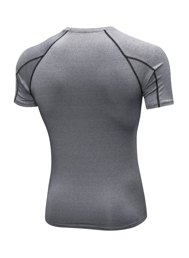 ليكسادا تيشيرت بأكمام قصيرة للتمارين الرياضية- مجموعة من 3 قطع L - Image 4