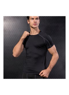 Pack Of 3 Short Sleeves Workout T-Shirt L - v1587023659/N36610496A_5