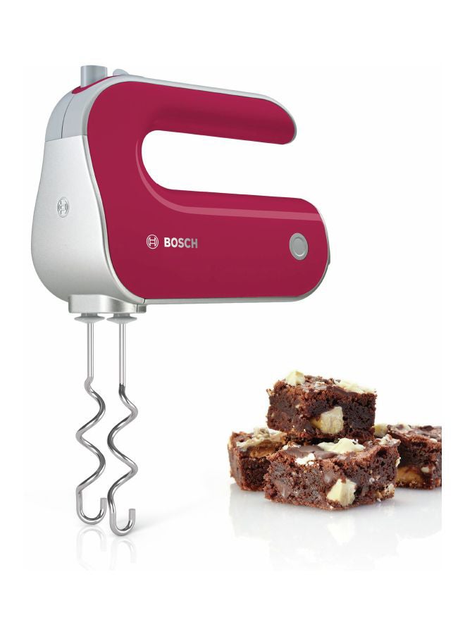 Bosch Hand Mixer 500.0 W MFQ40304 Red/Grey - Image 2