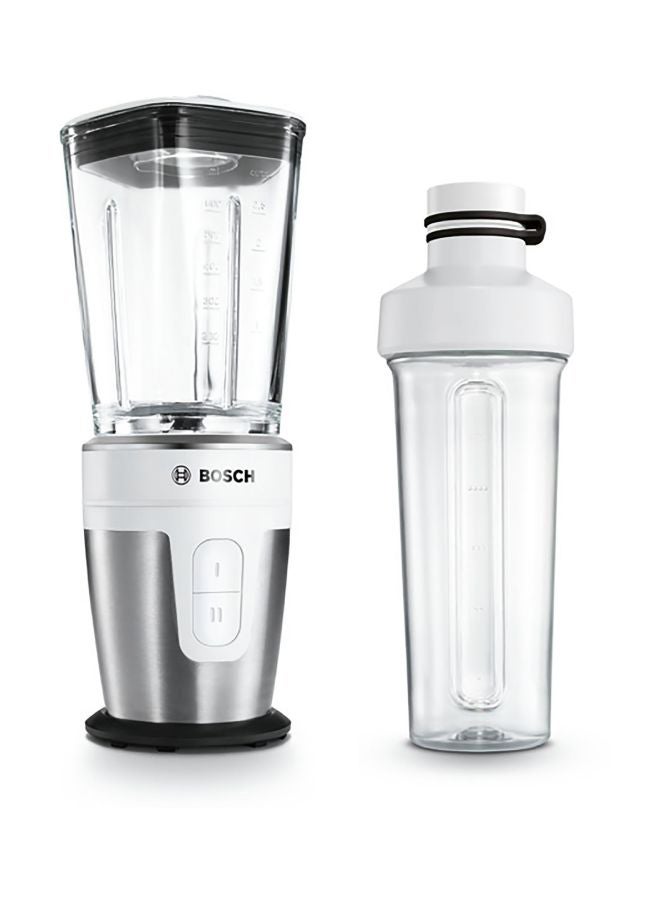 BOSCH - VitaStyle Mixx2Go Blender 350.0 W MMBM7G2M Silver/White/Clear - Image 1