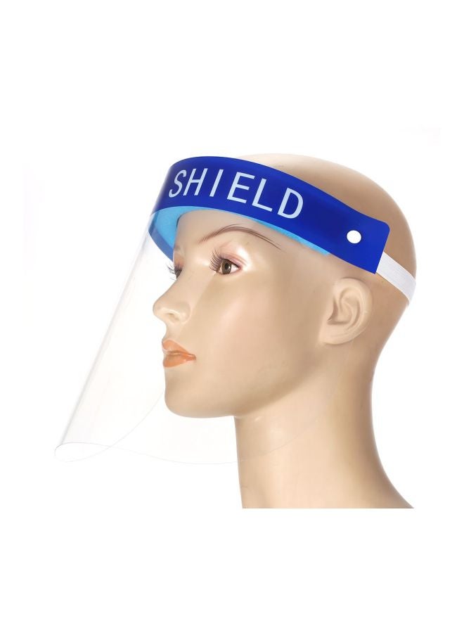 Generic Full Face Anti-droplets Shield Mask White/Blue  - Image 2