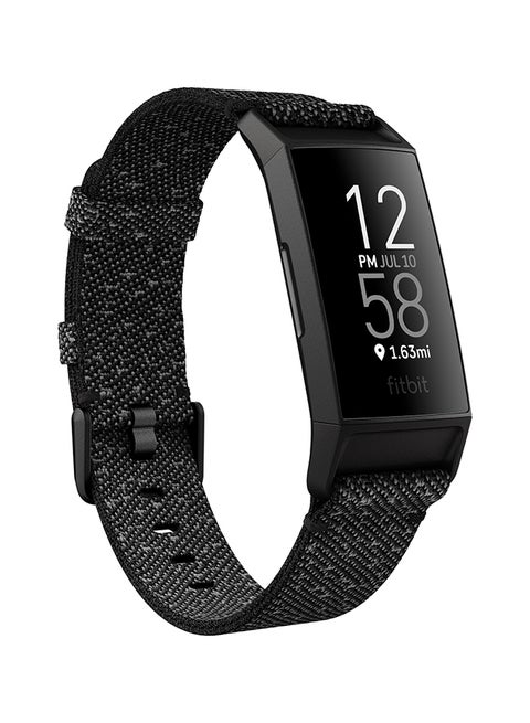 Charge 4 Special Edition (NFC) - Advanced Fitness Tracker with GPS, Swim Tracking & Up To 7 Day Battery Granite Reflective/Black