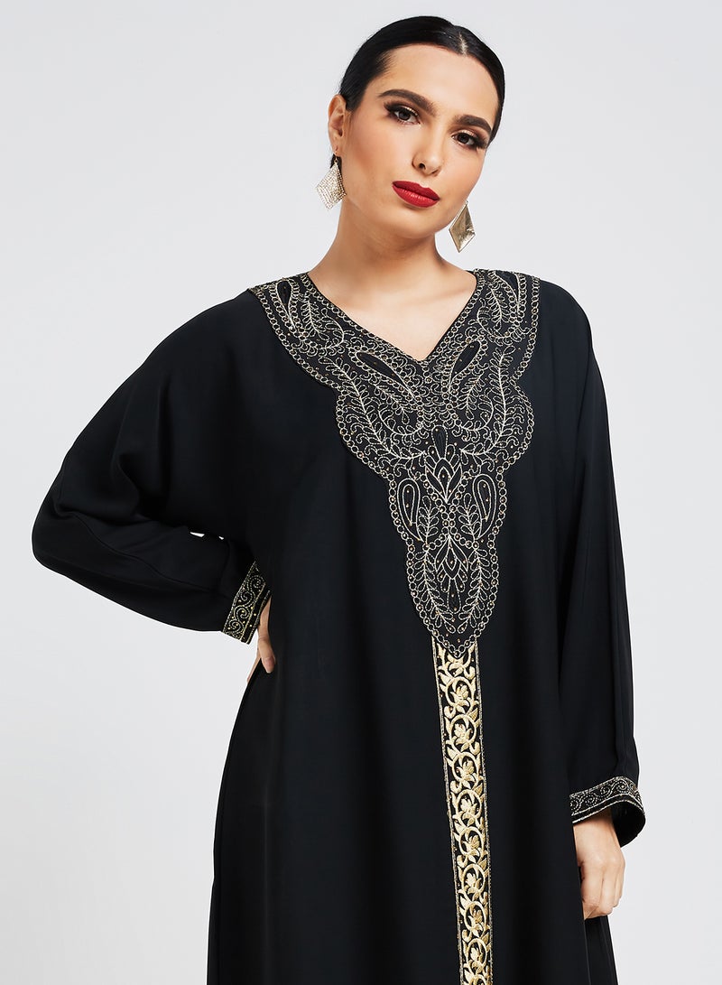 Hayat - Casual Modest Abaya Multicolour - Image 1
