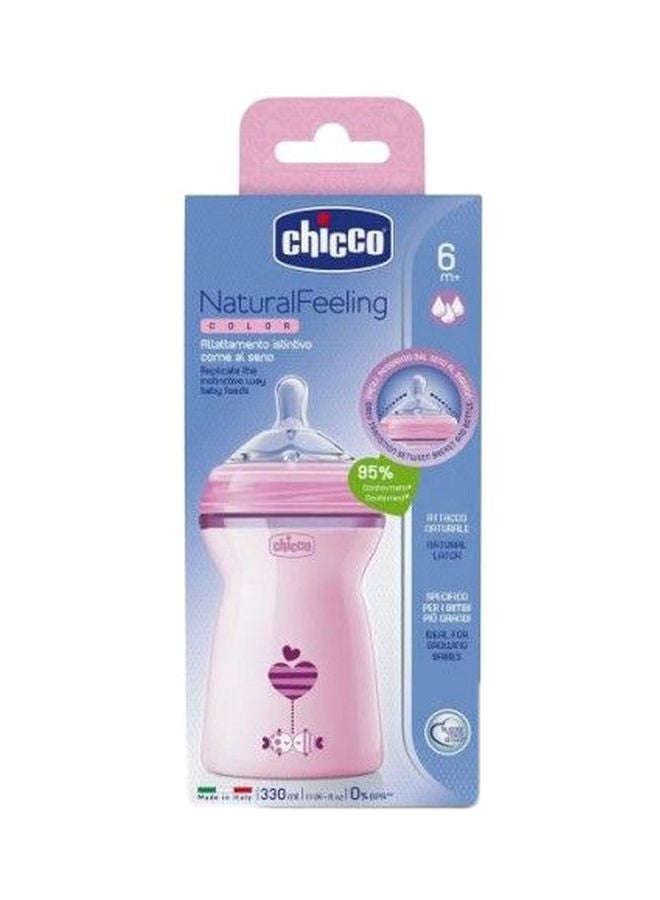 شيكو زجاجة رضاعة ناتشورال فيلينج، 330 مل - Image 2