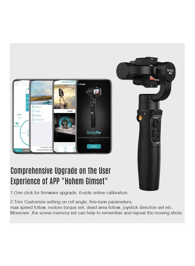 hohem - iSteady Pro 3-Axis Handheld Camera Stabilizer Black - Image 1