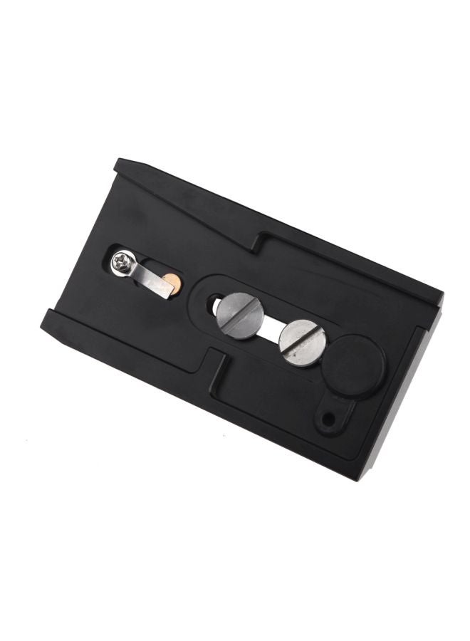 ANDOER Sliding Quick Release Plate For Manfrotto 501HDV/503HDV/701HDV/MH055M0-Q5 Black/Silver  - Image 3