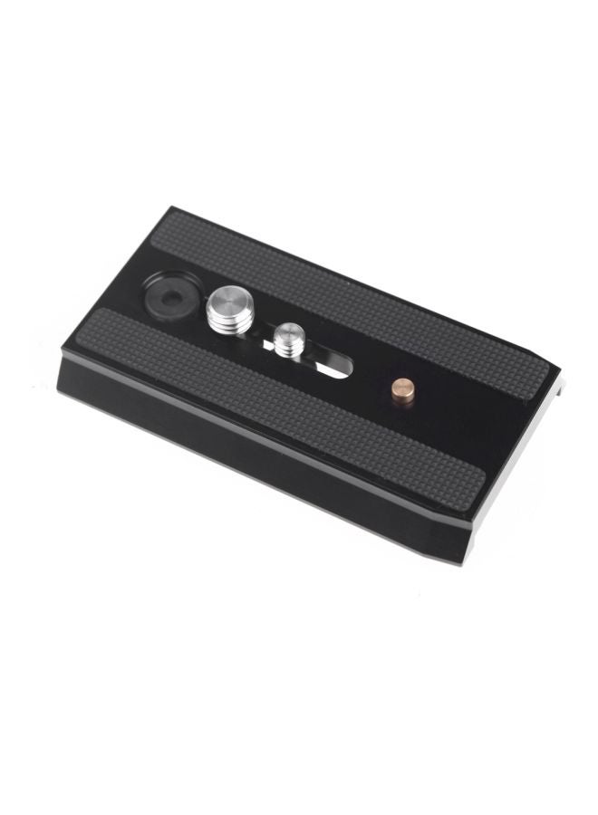 ANDOER Sliding Quick Release Plate For Manfrotto 501HDV/503HDV/701HDV/MH055M0-Q5 Black/Silver  - Image 5